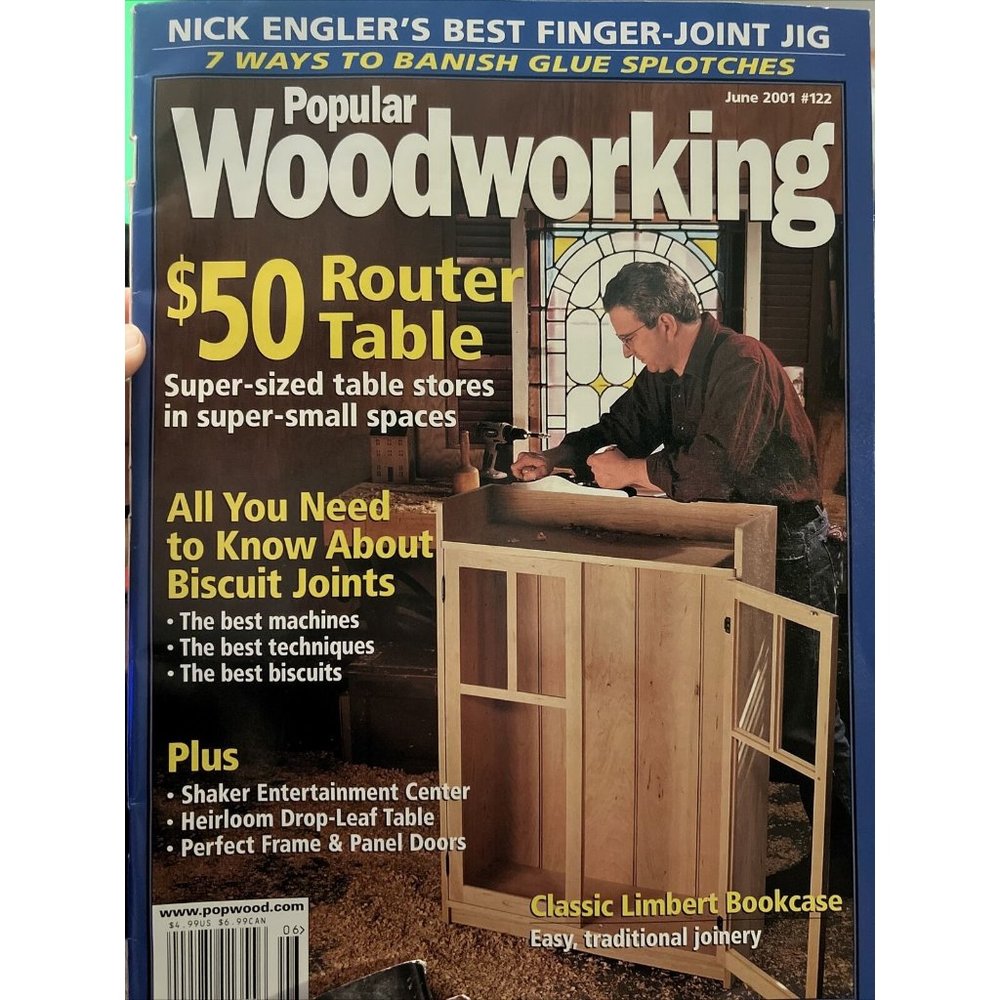 Popular Woodworking Magazine No 122 Classic Limbert Bookcase